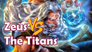 Zeus vs Titans  Greek Mythology Animated  Myth Stories [upl. by Barren]