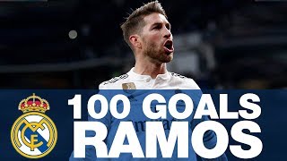 SERGIO RAMOS 100 GOALS [upl. by Suk194]