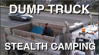 Dump Truck Stealth Camping [upl. by Granville855]