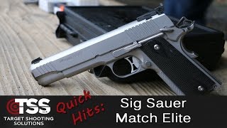 Sig Sauer Match Elite [upl. by Asel]