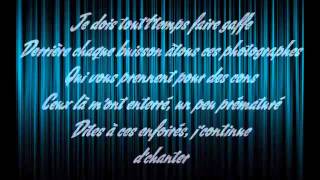 Renaud  Toujours Debout  paroles lyrics [upl. by Neenahs]