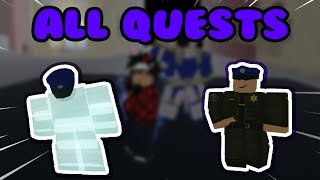 All YBA quests 2021  Your Bizarre Adventure  Roblox [upl. by Meunier]