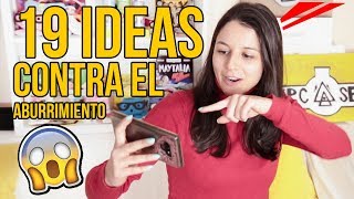 19 COSAS QUE HACER CUANDO ESTÁS ABURRIDO EN CASA  Mayden y Natalia [upl. by Averell]