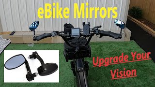 Ebike Mirrors  Bar End Are My Favorite [upl. by Eibo]