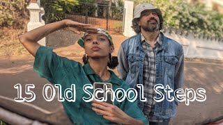 15 Old School Hip Hop Dance Steps With Names [upl. by Onitrof]