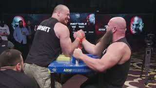 Armwrestling  Devon Larratt v MMTGoatPrudnik [upl. by Glen]