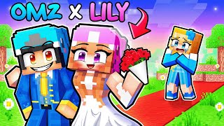 Omz MARRIED Lily In Minecraft [upl. by Amzaj]