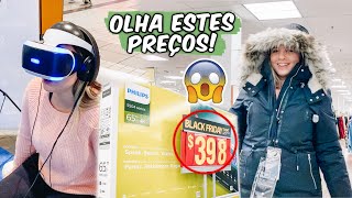 Black Friday no Canadá vale a pena É loucura nas lojas Preços Vlogmas 2 [upl. by Akcinahs]