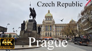 Exploring PraguePraha Czech Republic I 4K I Part 1 [upl. by Weeks]