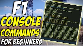 10 Of The Best Rust F1 Console Commands For Beginners  Rust [upl. by Alleen756]