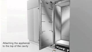 Thermador Refrigerator Installation [upl. by Vivl]