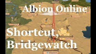 Albion Online  Caerleon to Bridgewatch fast almost safely [upl. by Staal]