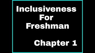 Inclusiveness Chapter 1 part 1 in Amharic  For freshman students [upl. by Deery]