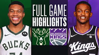 BUCKS at KINGS  FULL GAME HIGHLIGHTS  March 12 2024 [upl. by Winfred317]