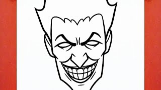 HOW TO DRAW THE JOKER [upl. by Nanoc]