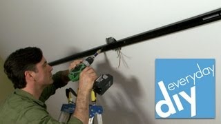 Installing Track Lighting  Buildipedia DIY [upl. by Ehlke]