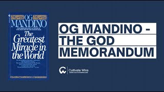 Og Mandino  The God Memorandum [upl. by Terti]