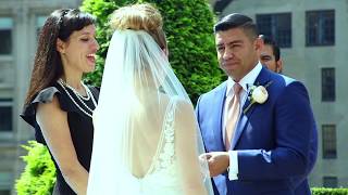 Standard Secular Wedding Ceremony by officiant Veronica Moya [upl. by Aynik]