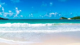 Relaxing Tropical Beach and Guitar Music [upl. by Leinaj]