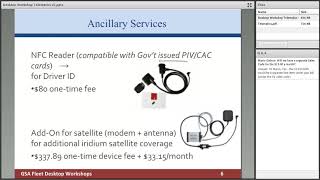 GSA Fleet Desktop Workshop Telematics [upl. by Aiouqes]