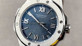 Chopard Alpine Eagle Large 41mm 2986003001 Chopard Watch Review [upl. by Aihsemak]