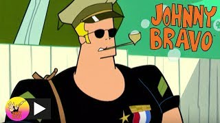 Johnny Bravo  Water Fight  Cartoon Network [upl. by Mohandis636]