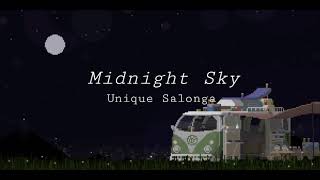 Midnight Sky  Unique Salonga LYRIC VIDEO [upl. by Nanfa245]