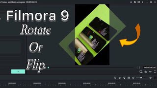 Filmora 9 How to Rotate or Flip Video amp Photos Perfectly [upl. by Alisen504]