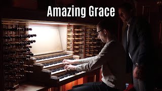 Amazing Grace vrije improvisatie  Gert van Hoef  St Laurenskerk Rotterdam [upl. by Ettedualc]