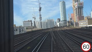 4K Cabview Class 444 029 London Waterloo  Southampton Central  15062017 [upl. by Faustena]