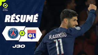 PARIS SAINTGERMAIN  OLYMPIQUE LYONNAIS 4  1  Résumé  PSG  OL  20232024 [upl. by Anaeda]