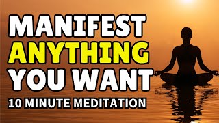 Manifestation Meditation  A Powerful 10 Minute Visualization [upl. by Dail]