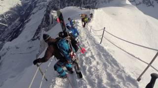 Aiguille du Midi Arete Chamonix 2016 [upl. by Cavit193]