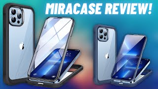 Miracase iPhone 13 Pro Case REVIEW BuiltIn Screen Protector [upl. by Ruhl]