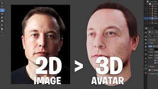 2D IMAGE TO 3D AVATAR BUILDER [upl. by Ttenrag732]