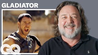 Russell Crowe Breaks Down His Most Iconic Characters  GQ [upl. by Boelter280]