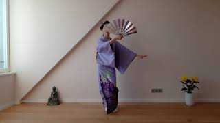 Traditional Japanese Dance  Chihoco Yanagi [upl. by Naz976]