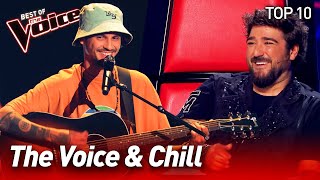 The Voice amp Chill Relaxing Blind Auditions  Top 10 [upl. by Mauro]