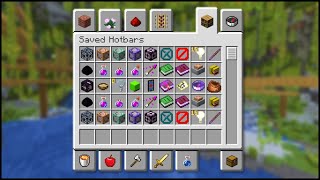 Minecraft  How To Get Command Only Items In The Creative Inventory [upl. by Frederigo]