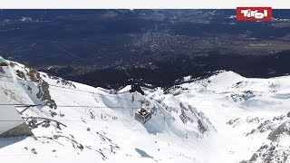 Nordkettenbahn Innsbruck cable car [upl. by Jereme]