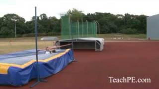 Improving High Jump Technique  Fosbury Flop [upl. by Arrol]