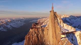 Sunset around the Aiguille du Midi [upl. by Litha]