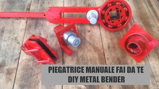 Piegatrice Manuale Fai Da Te  DIY Metal Bender [upl. by Esir]