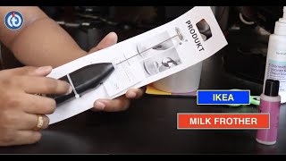 IKEA MILK FROTHER Review amp Battery Installation [upl. by Ataga]