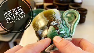 How to ReGlaze your Pottery [upl. by Jt995]