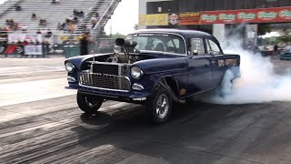 Best of 5557 CHEVYS Drag Racing in HD [upl. by Eelirol244]