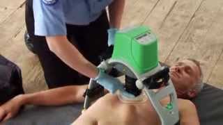 Lucas CPR device  In Service Training Video  2013 [upl. by Ecirtel]