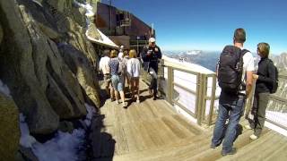 Daytrip to the quotAguille du Midi  Chamonix Mont Blanc HD movie [upl. by Bullen841]