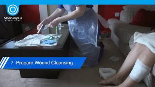 How to change a Wound Dressing [upl. by Atiugal]