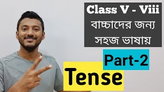 Tense Part2 for beginners  Spoken English through Bengali [upl. by Nodnalb]